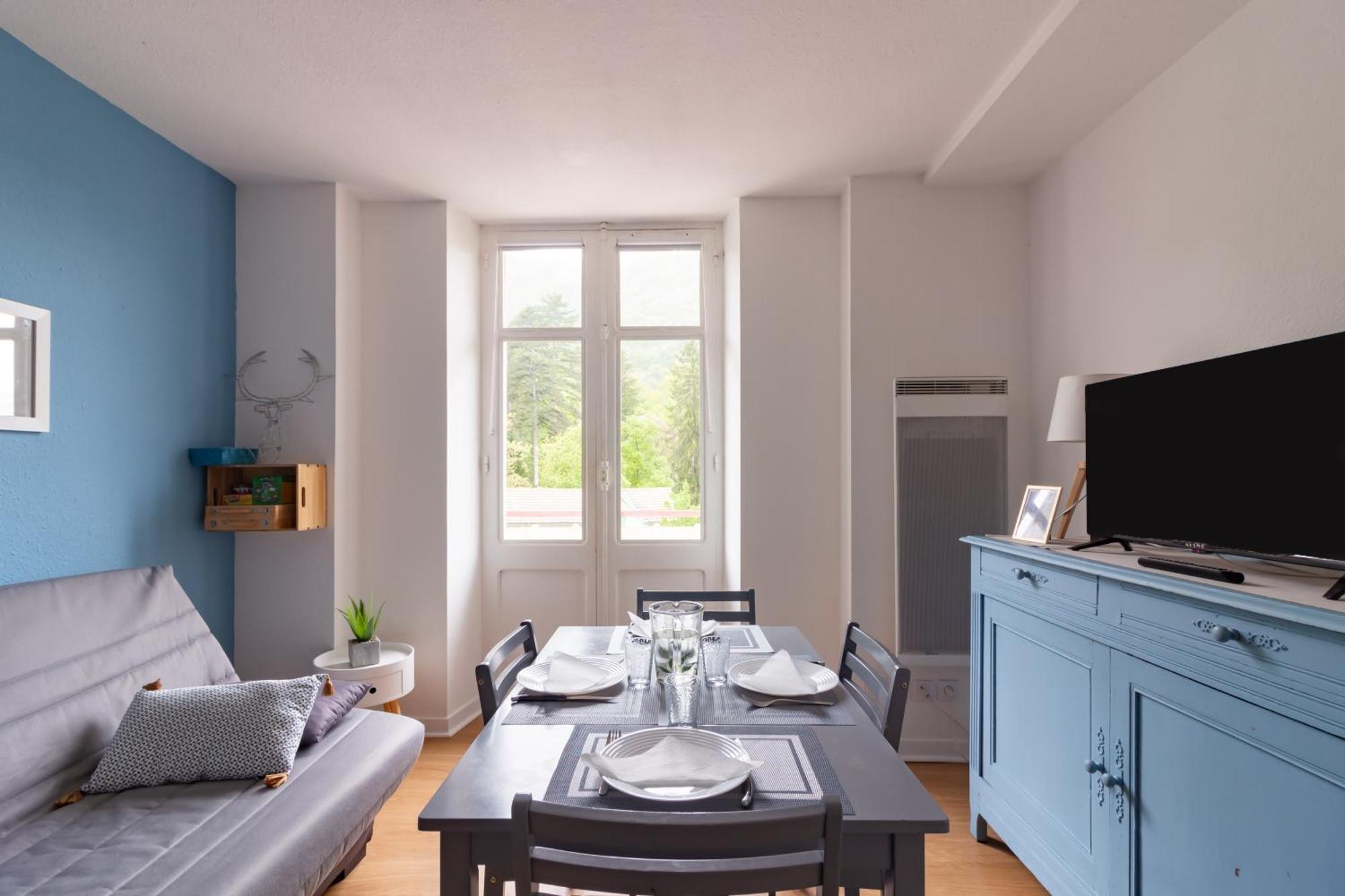 O Des Montagnes - Vue Montagne Station A Pied Apartment Акс-ле-Терм Екстериор снимка