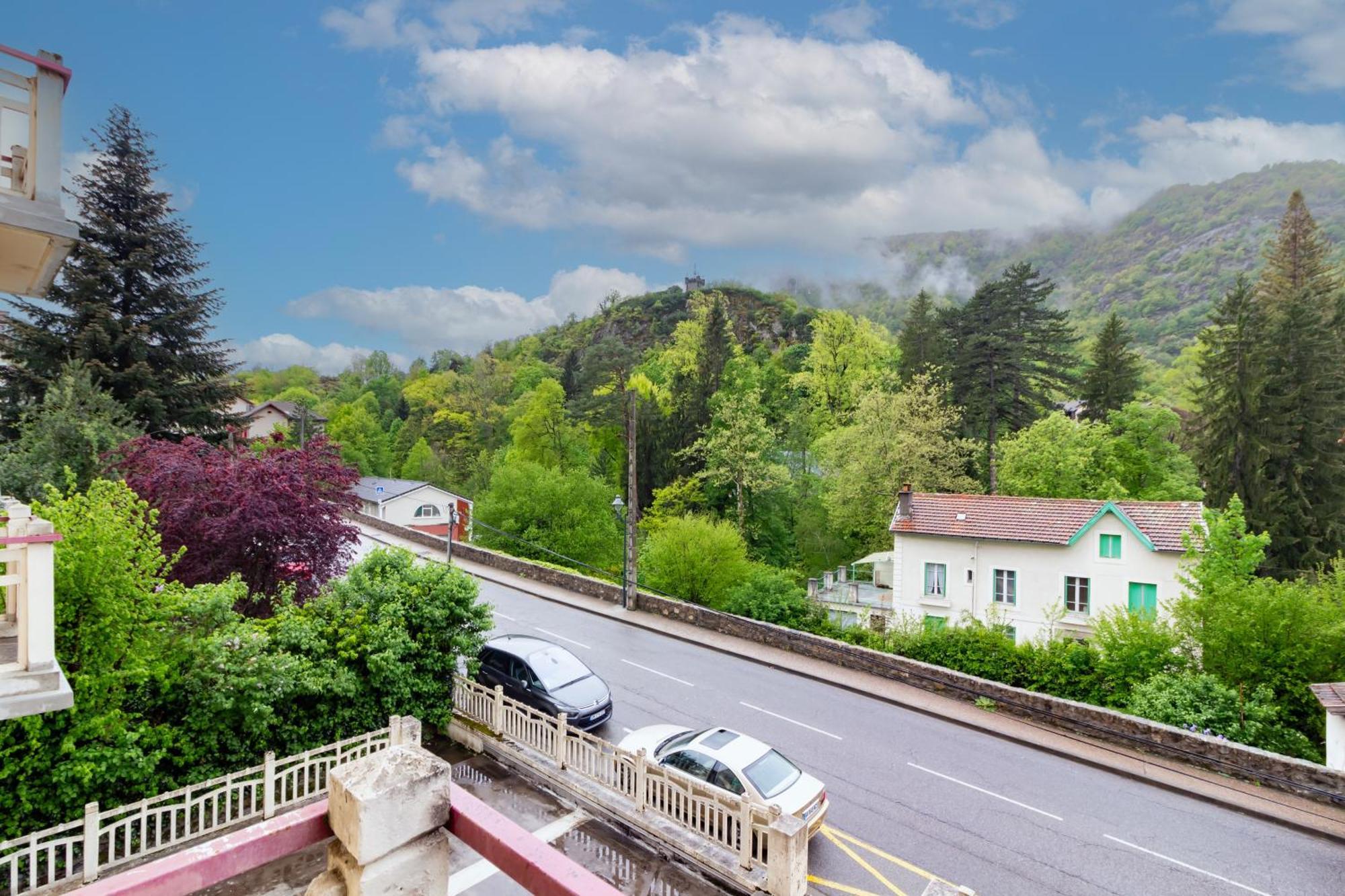 O Des Montagnes - Vue Montagne Station A Pied Apartment Акс-ле-Терм Екстериор снимка